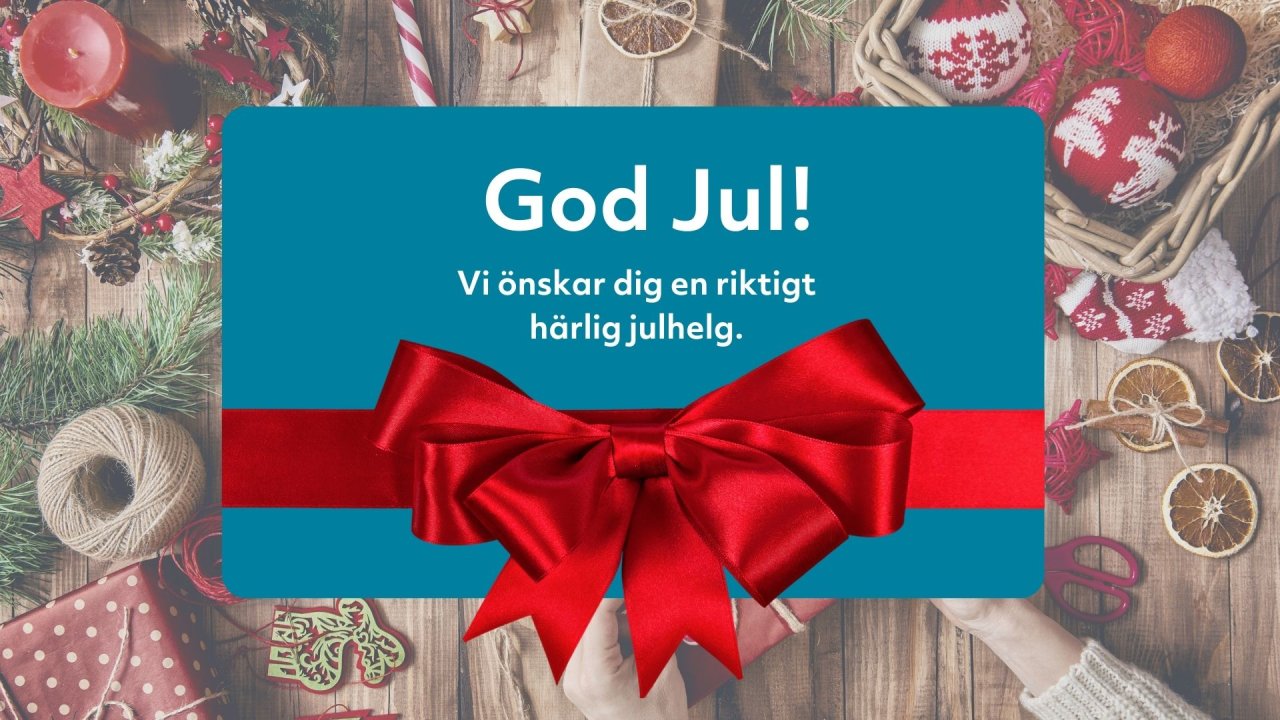 God Jul Och Trevlig Helg SH Pension